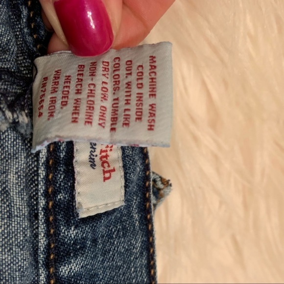 🎃 Abercrombie and Fitch mini Jean skirt frayed - Picture 7 of 8